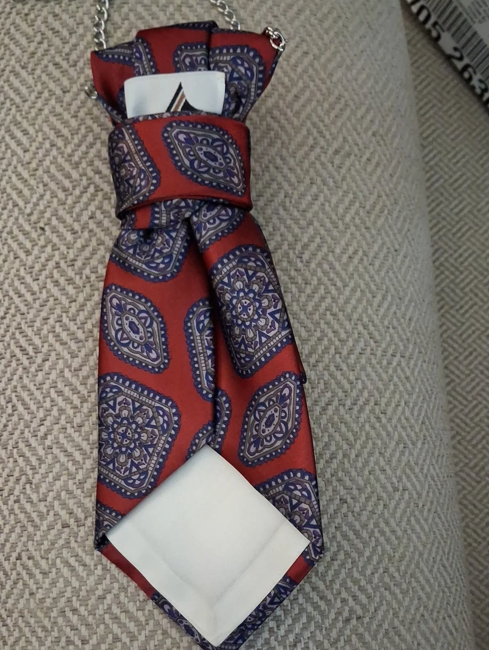 Ketch Upcycled Necktie Necklace